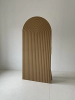 Ścianka do dekoracji ryflowana S1 (półkole)