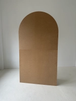 Ścianka do dekoracji gładka S1 (półkole) 160x80 cm, składana