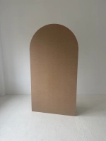 Ścianka do dekoracji gładka S1 (półkole)