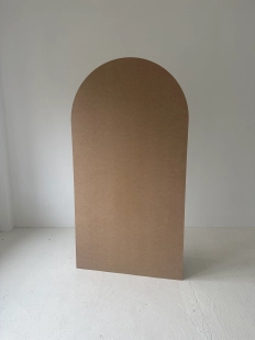 Ścianka do dekoracji gładka S1 (półkole)