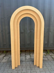 Portal przestrzenny 3D składany 190x100 cm 3-schodkowy