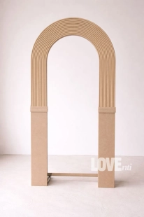 Ścianka do dekoracji ryflowana S10 