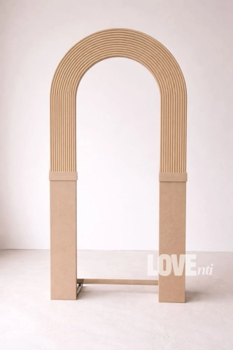 Ścianka ryflowana S10 – panel dekoracyjny w formie łuku Loventi.pl