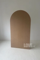 Ścianka do dekoracji gładka S1 (półkole)