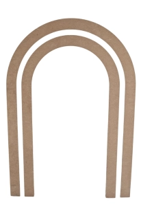 Ścianka do dekoracji gładka S5 (łuk podwójny) 