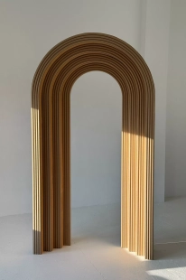 Portal przestrzenny 3D ryflowany