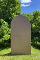 Ścianka do dekoracji gładka S1 (półkole) 180x100 cm składana 